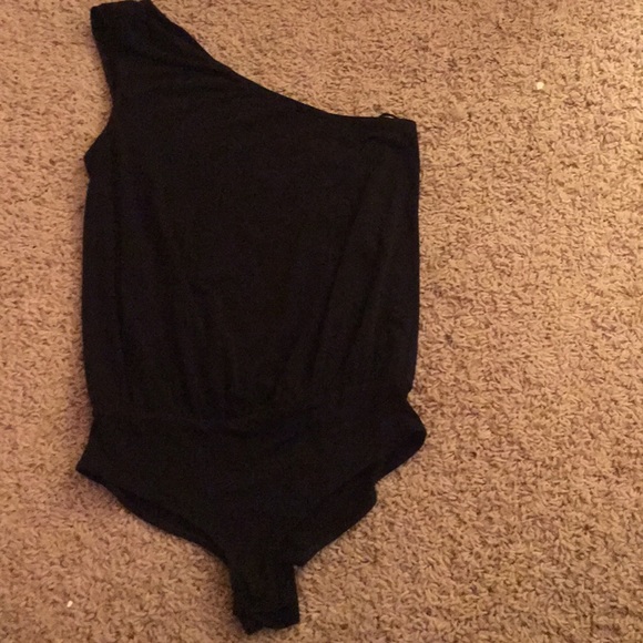 BCBGeneration One Shoulder Asymmetric Bodysuit XS - Picture 4 of 5